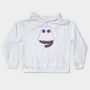 Ghost Cat Kids Hoodie